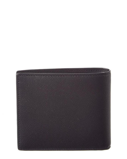 Saint Laurent Paris East West Bifold Leather Wallet, os