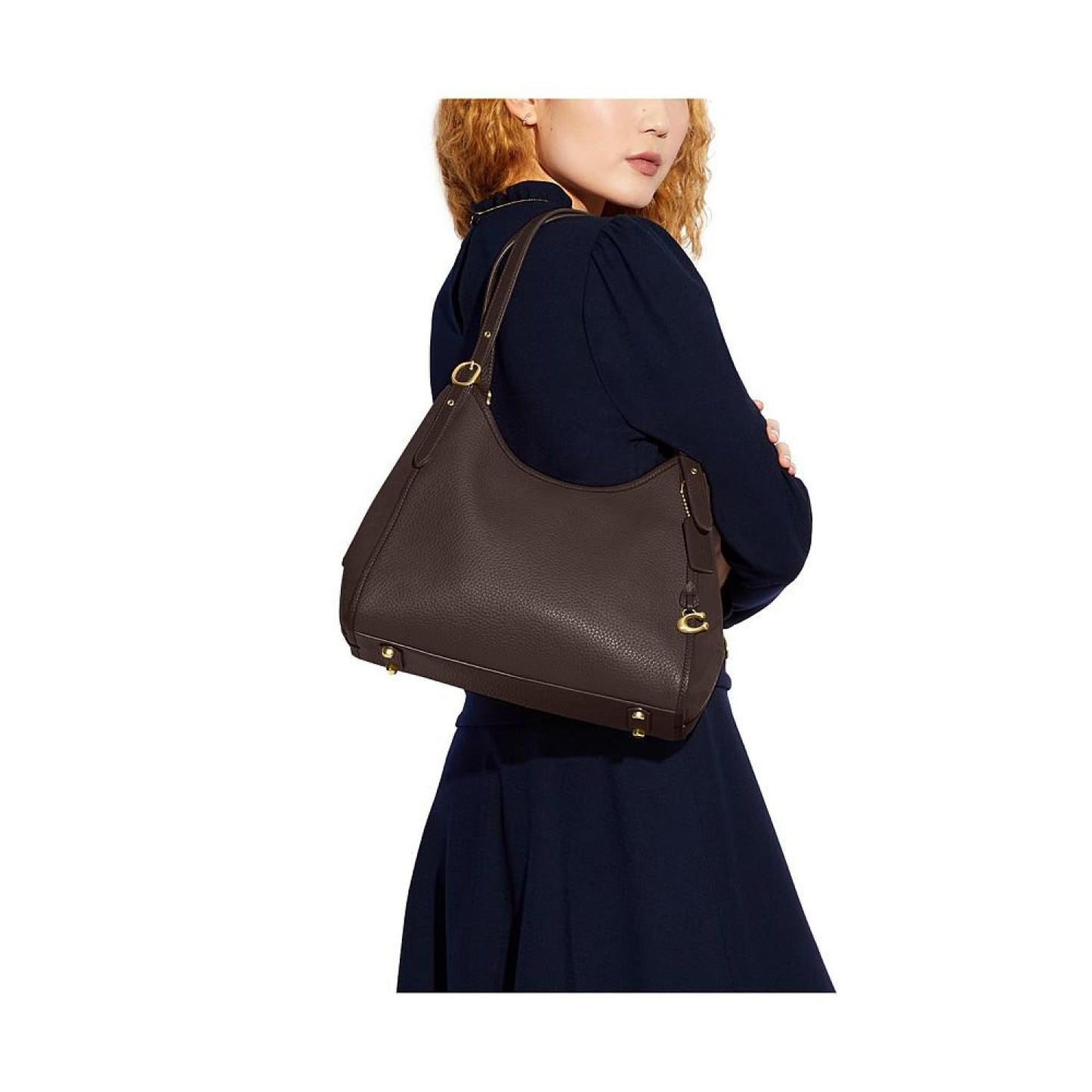 Lori Leather Shoulder Bag