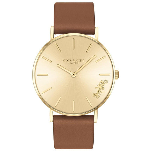 Women's Perry Leather Strap Watch 36mm