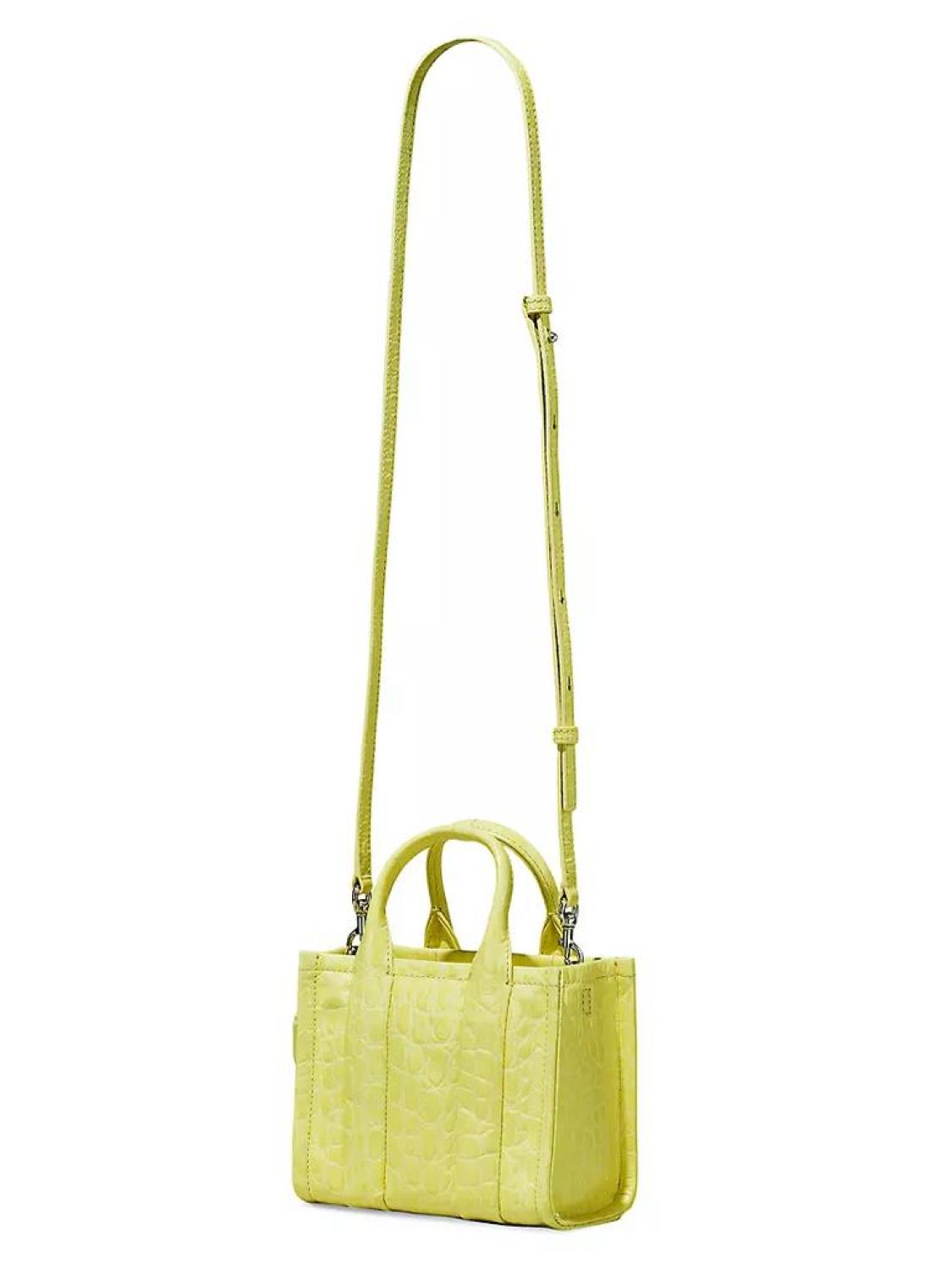 The Croc-Embossed Mini Tote