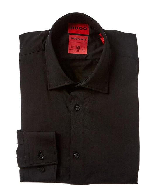 HUGO Hugo Boss Slim Fit Performance Dress Shirt