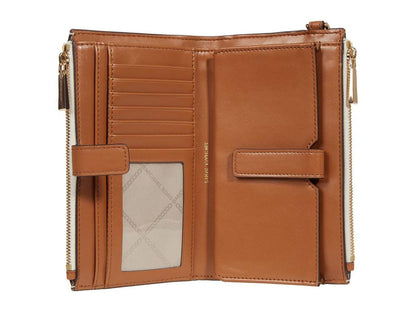 Jet Set Double Zip Wristlet