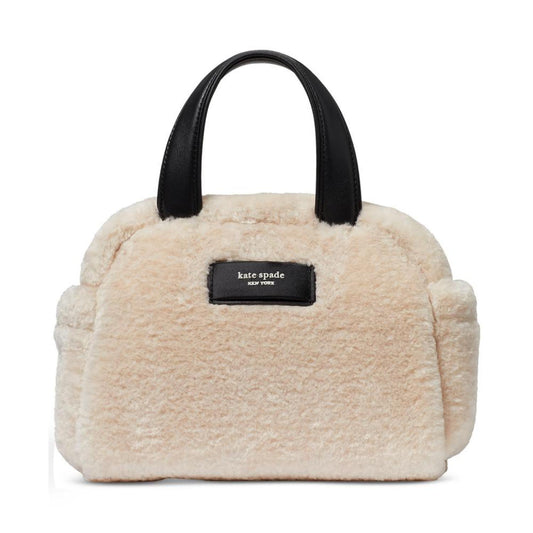 Apres Chic Faux Shearling Satchel