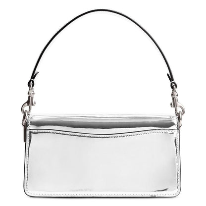 Tabby 20 Mirror Metallic Leather Shoulder Bag