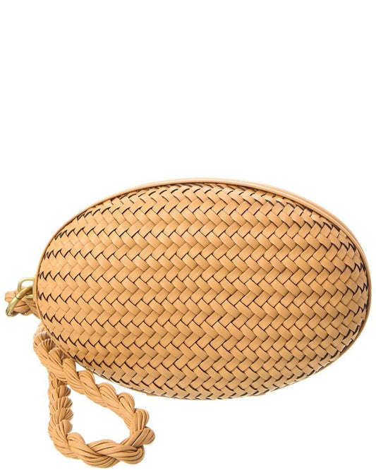 Michael Kors Woven Leather Minaudiere