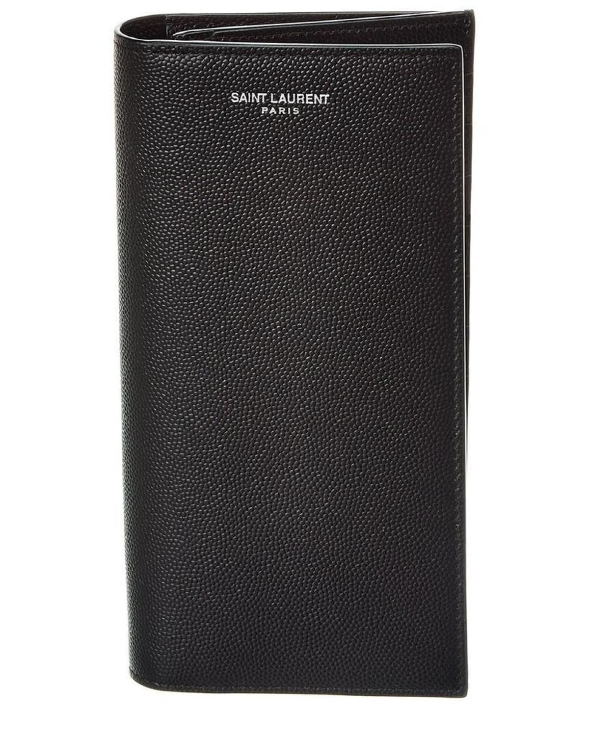 Saint Laurent Leather Continental Wallet