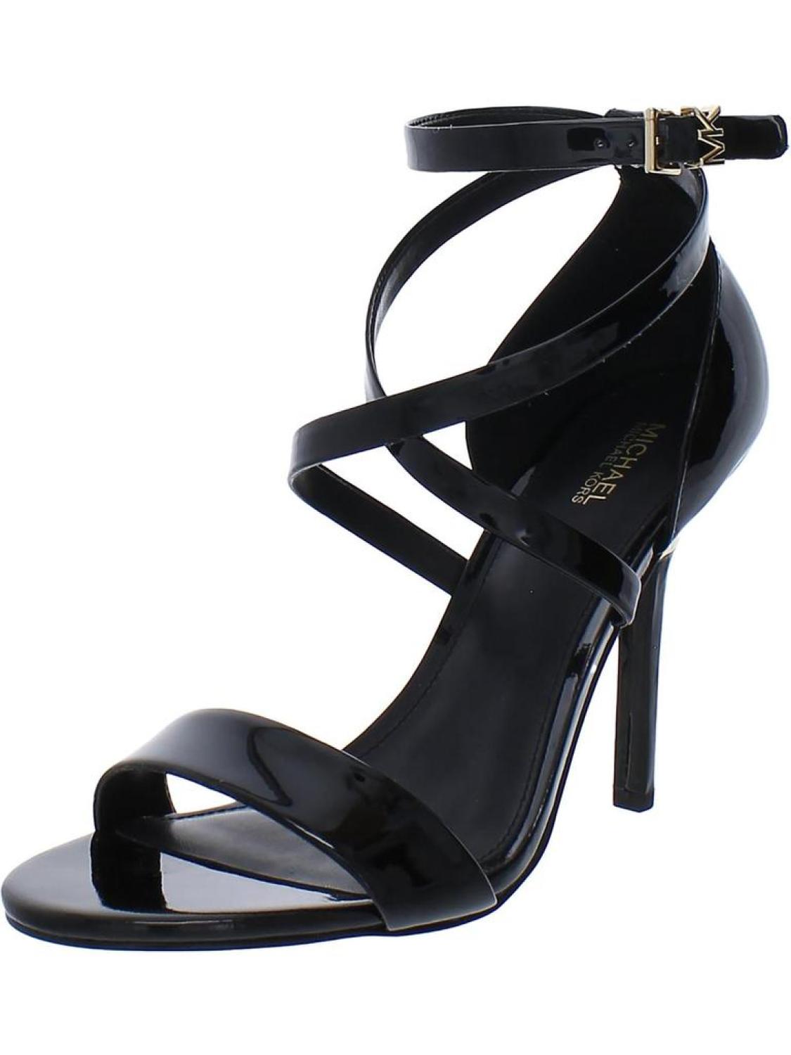 Astrid Womens Leather Buckle Pumps