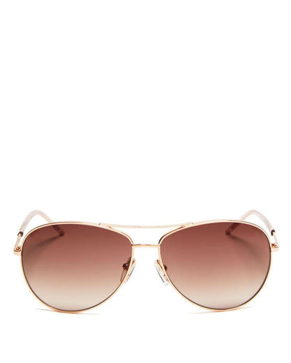 Brow Bar Aviator Sunglasses, 59mm