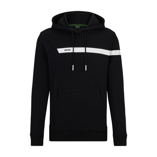 Men's Graphic Logo Stripe Hoodie