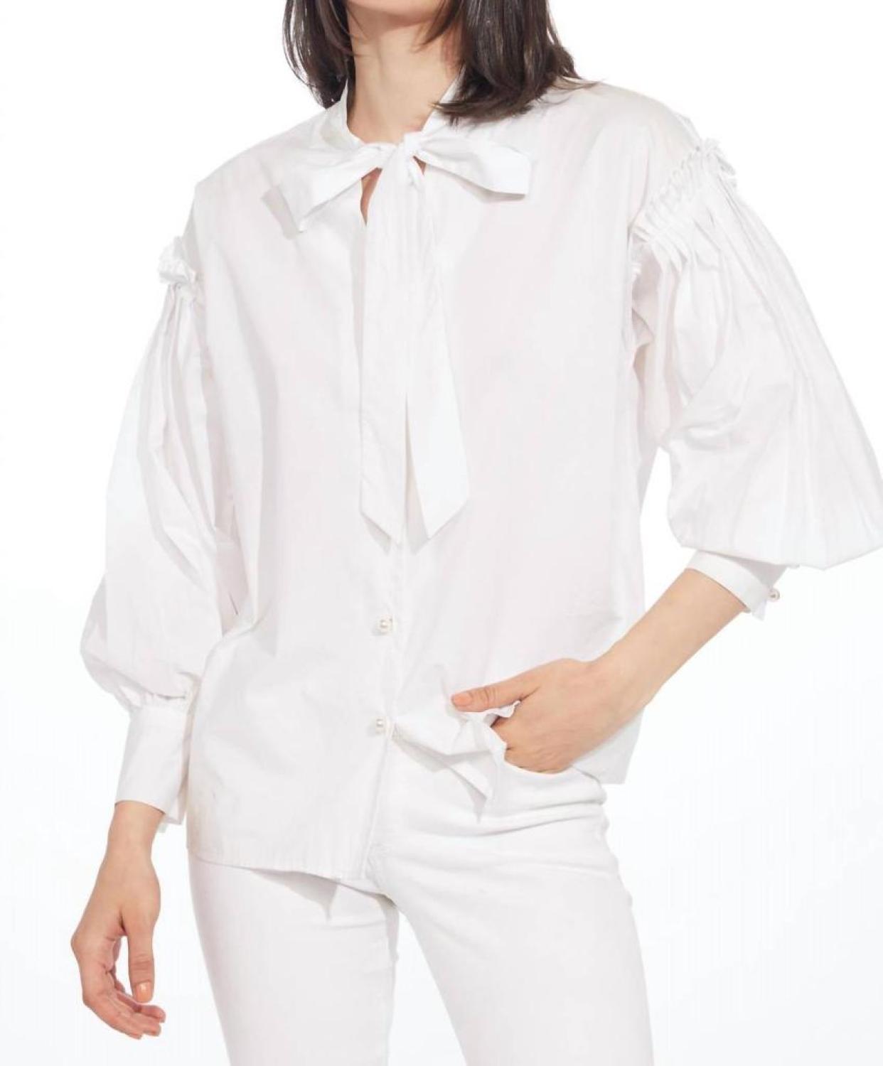 Viola Blouse In White