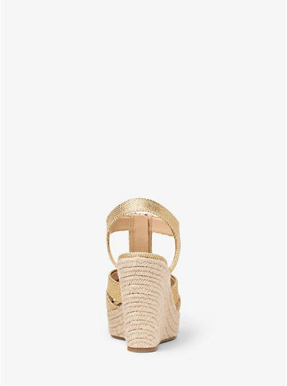 Berkley Metallic Wedge Sandal