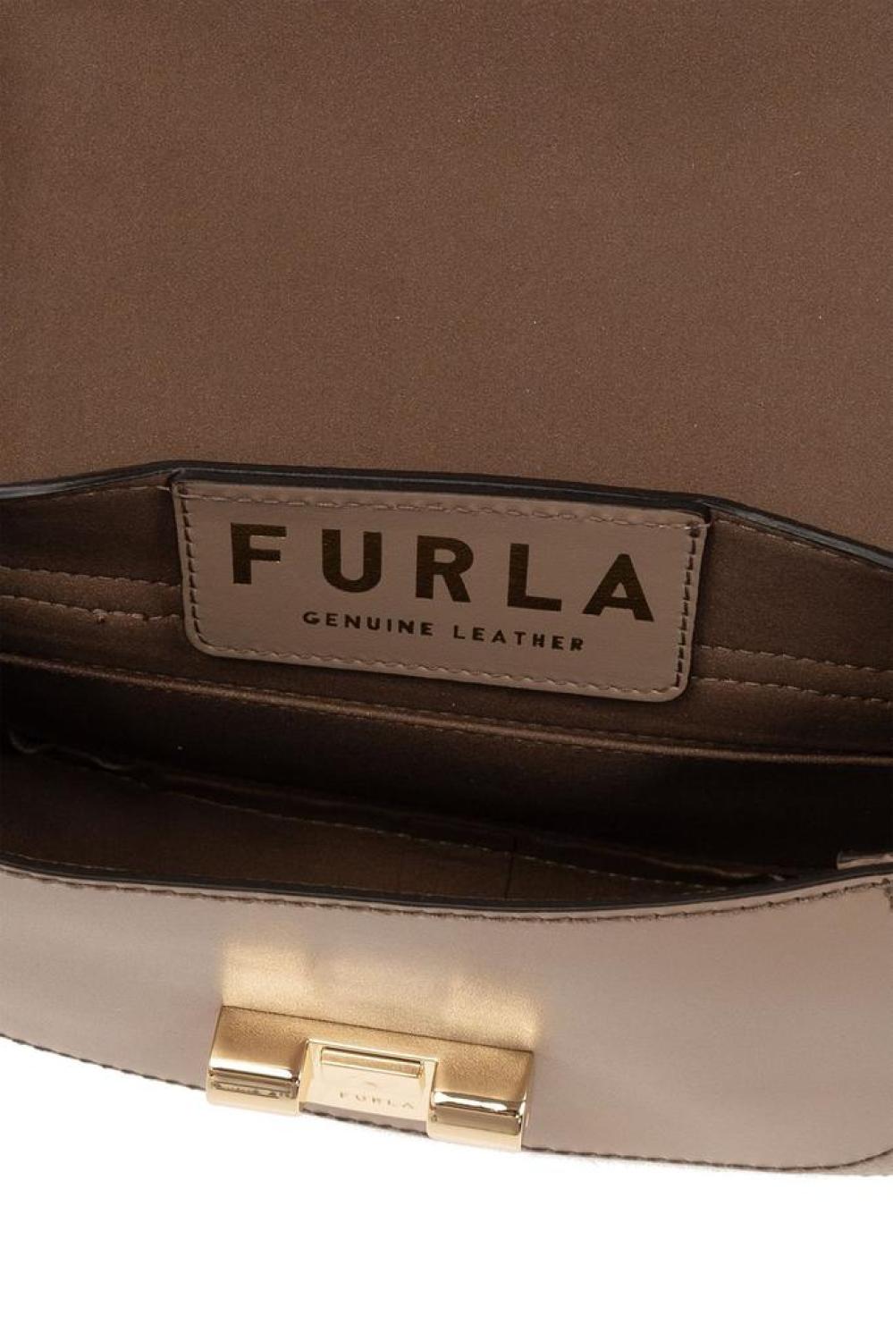 Furla Club 2 Fold-Over Crossbody Bag