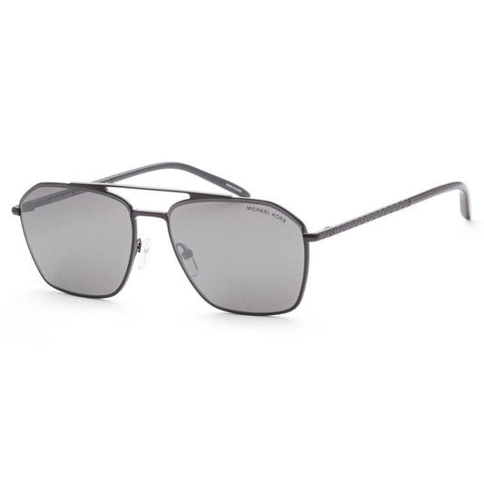 Michael Kors Men's 56mm Shiny Black Sunglasses