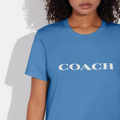 Coach Outlet Essential T Shirt In Organic Cotton