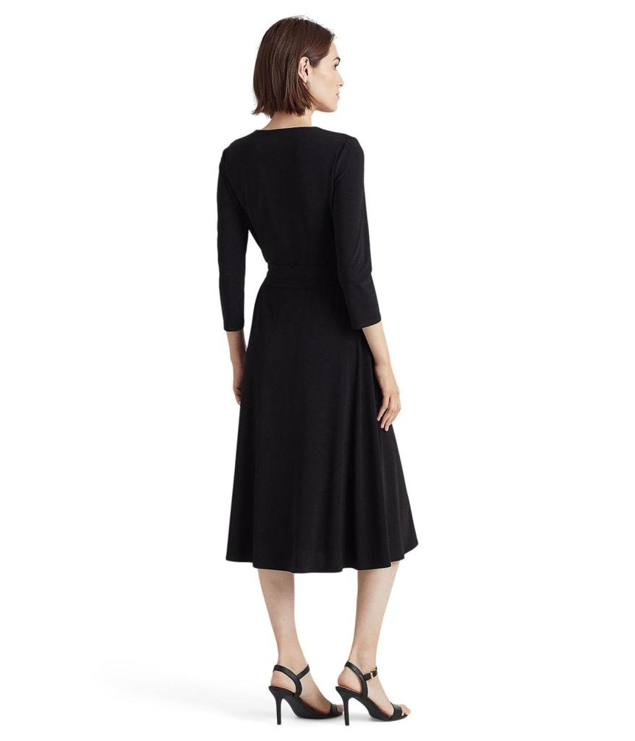 Jersey-Matte Midi Dress