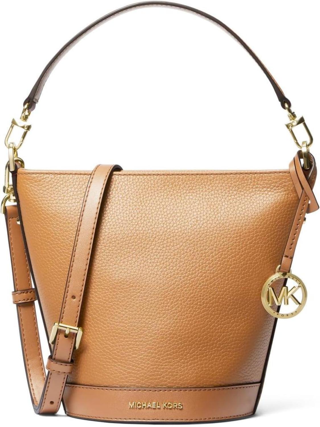 Michael Kors Townsend Small Top Zip Convertible Crossbody, Pale Peanut