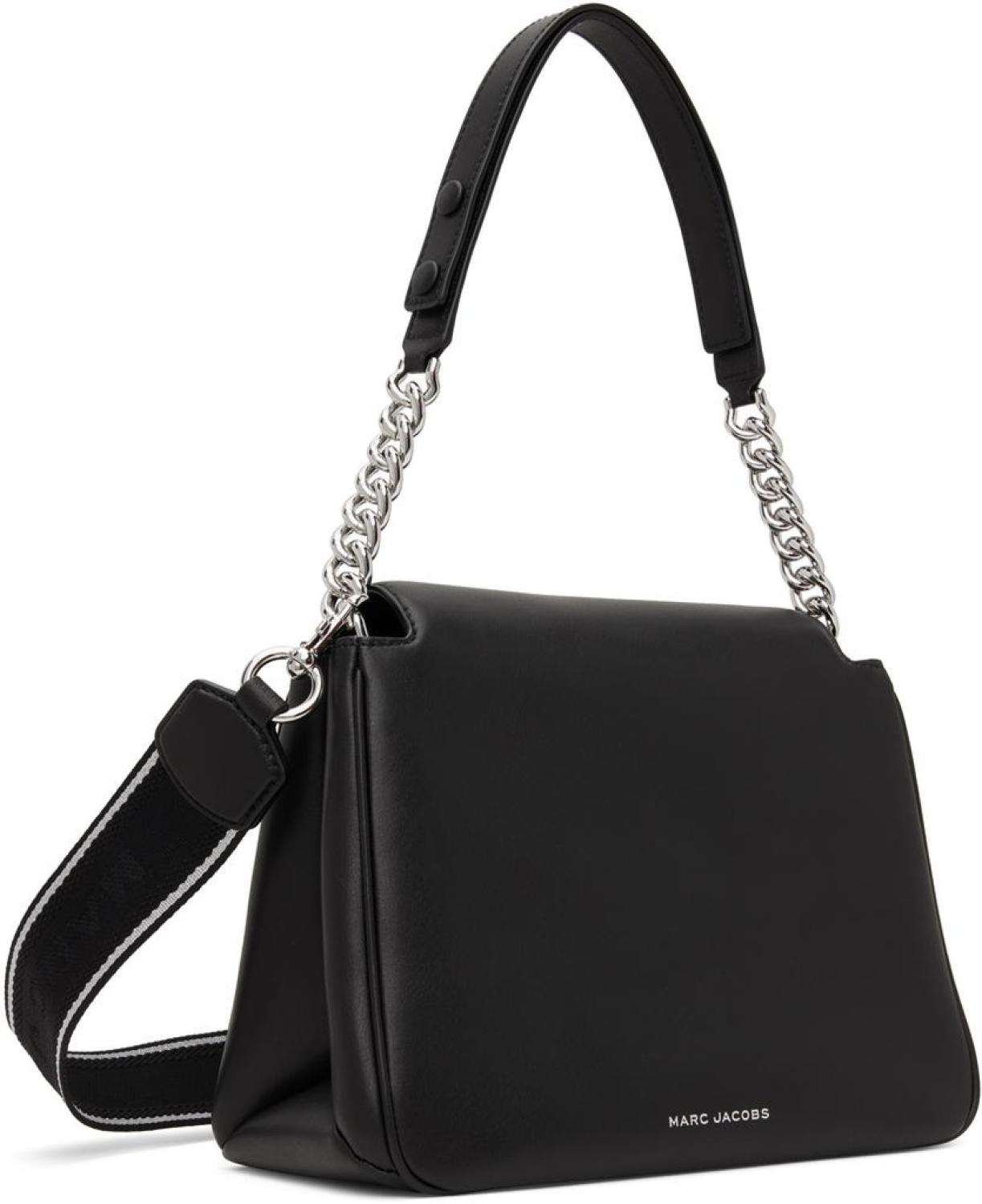 Black 'The J Marc Chain' Satchel