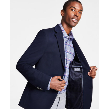 Men's Classic-Fit Stretch Solid Blazers