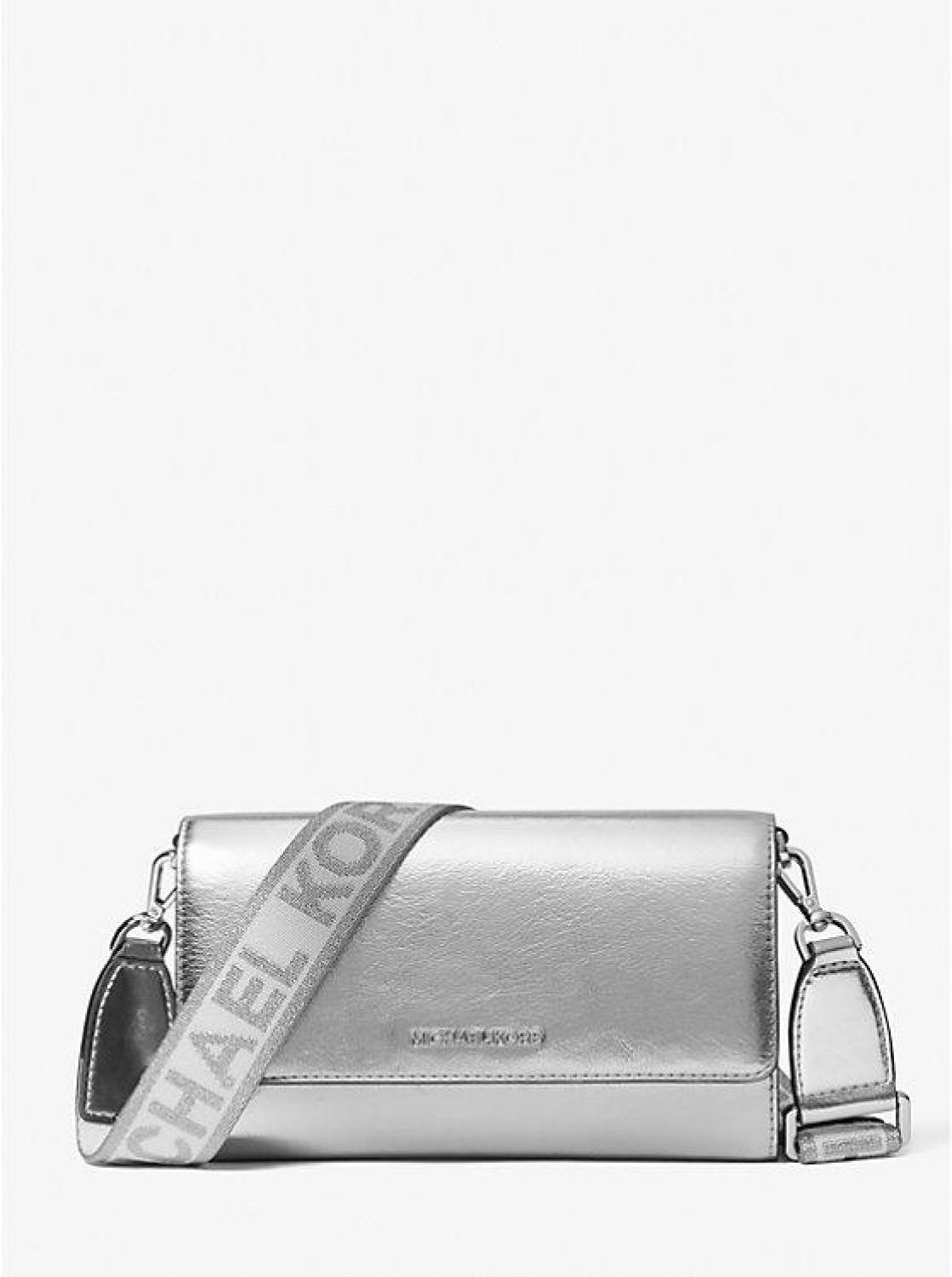 Jet Set Large Metallic Crossbody Bag