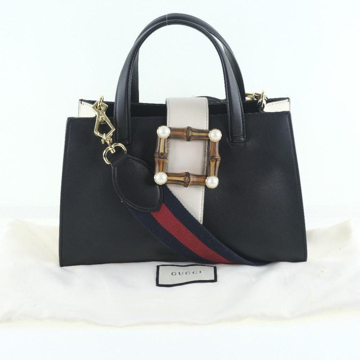 Gucci Nimfair Pony-Style Calfskin Handbag (Pre-Owned)