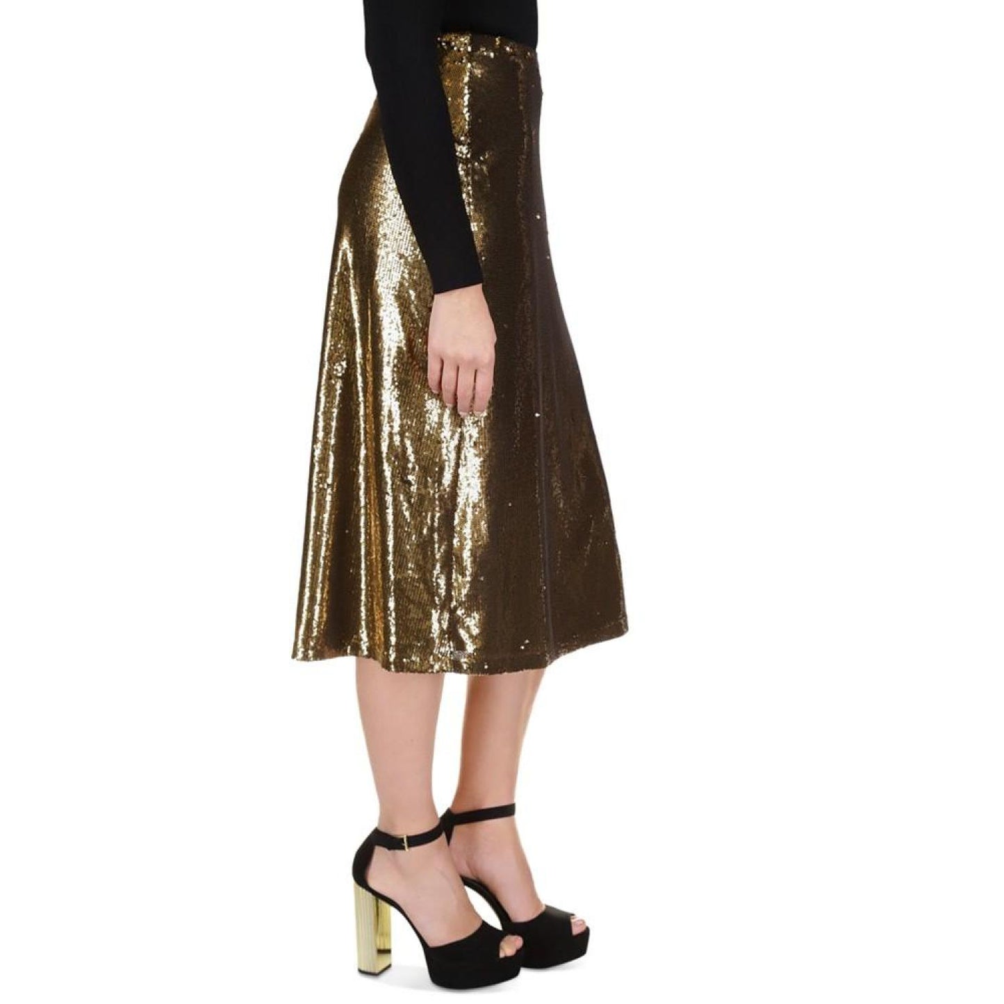 Women's Sequin A-line Skirt