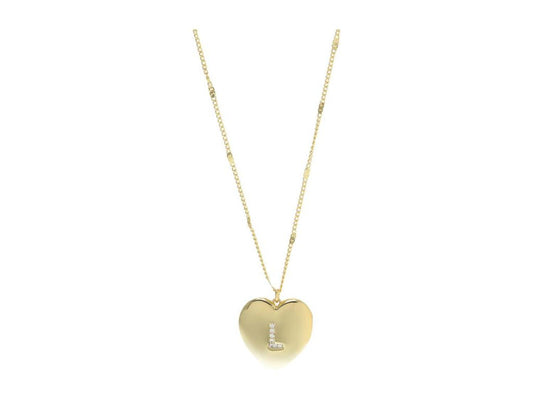 L Heart Locket