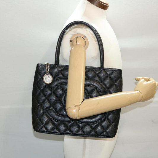 Chanel Medaillon  Leather Tote Bag (Pre-Owned)