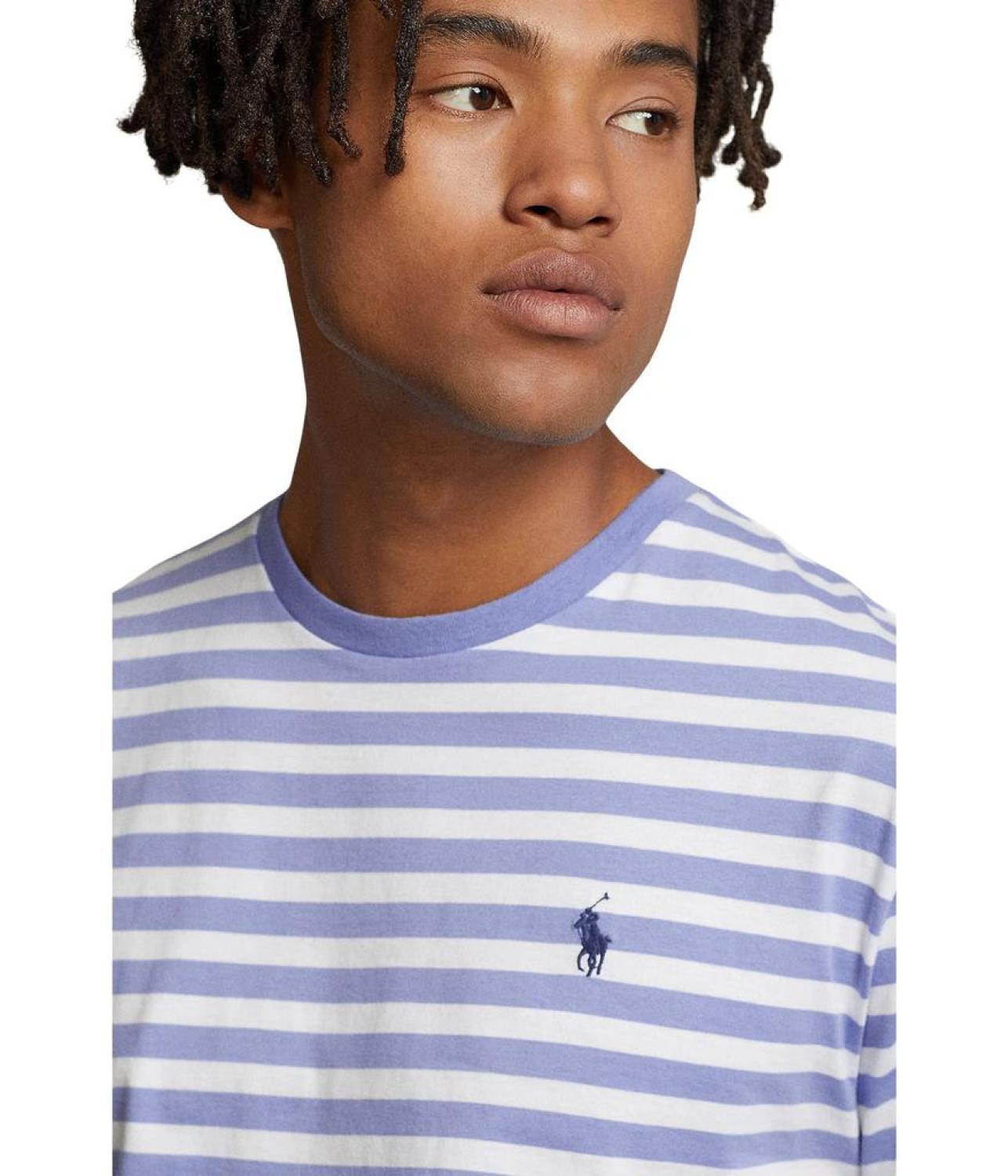 Classic Fit Striped Jersey T-Shirt