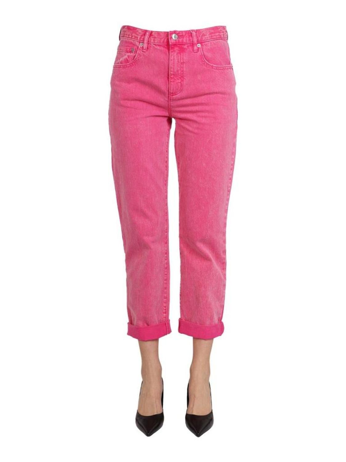 Michael Michael Kors Straight Leg Cropped Jeans