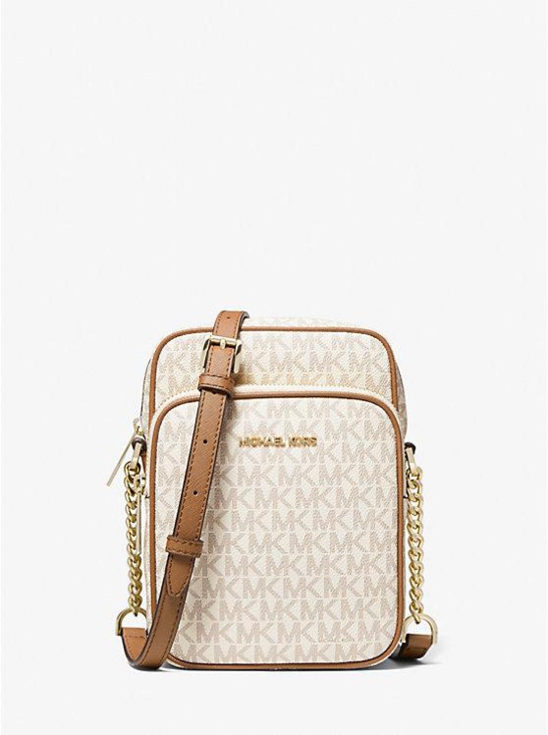 Jet Set Travel Medium Logo Crossbody Bag