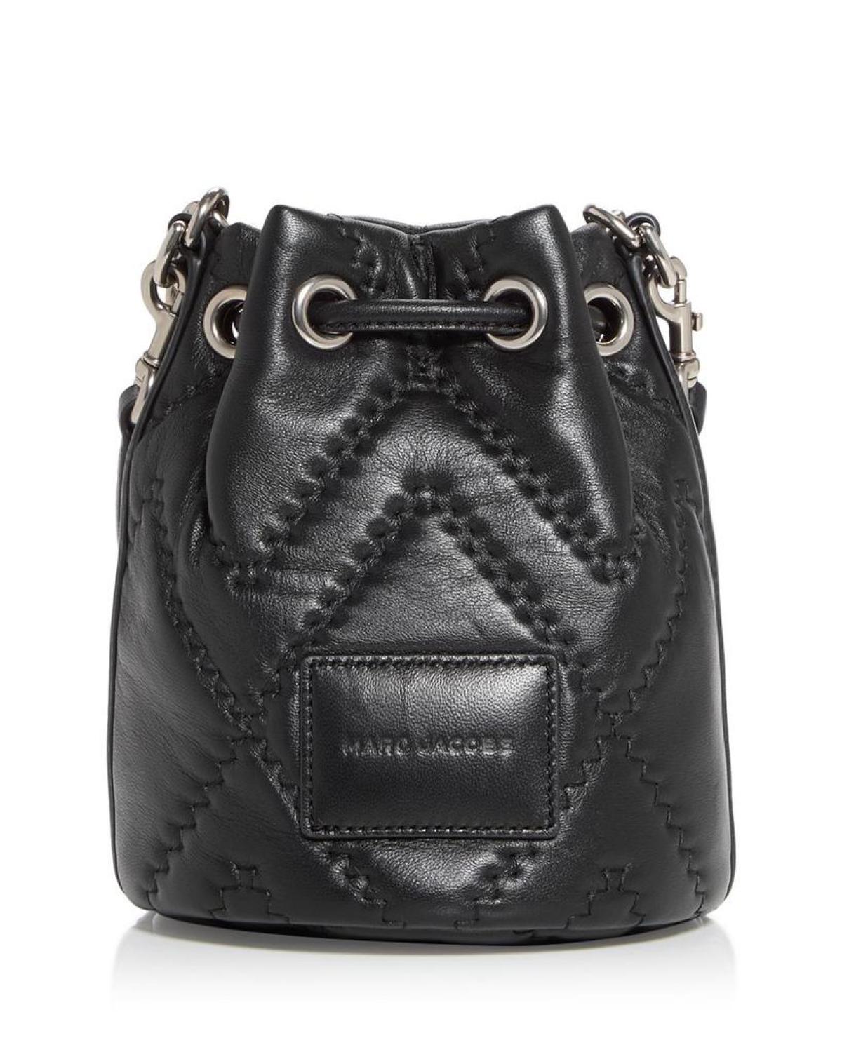 The Quilted Leather Bucket Bag