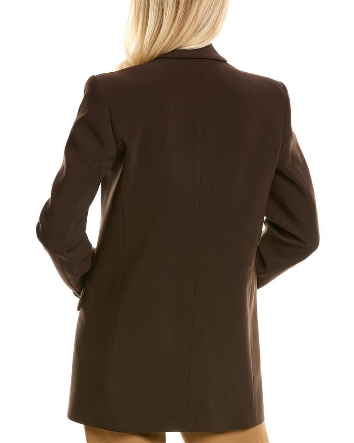 Michael Kors Crepe Wool-Blend Blazer