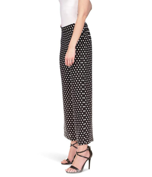 Polka Dot Wide Leg Pants