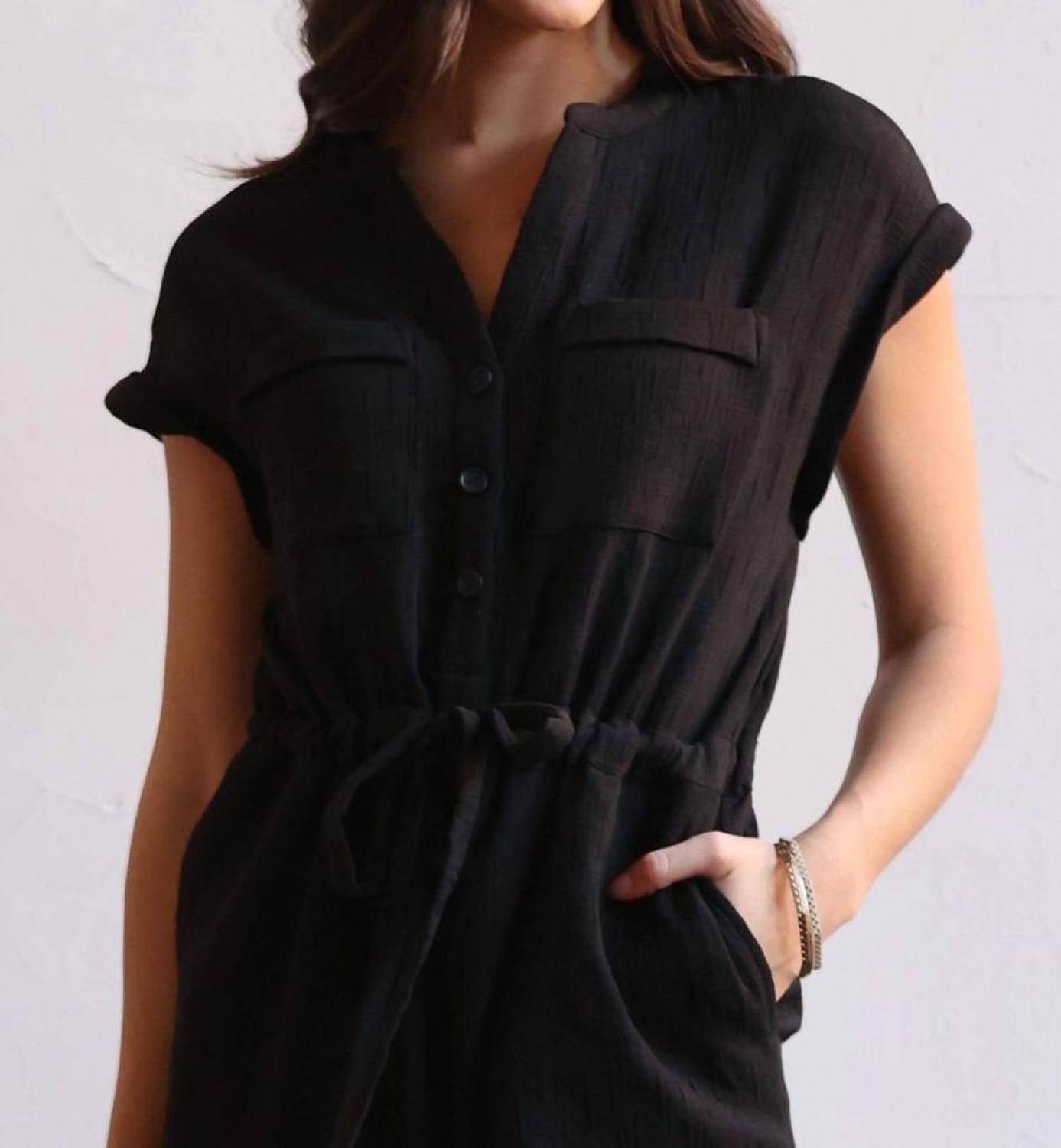 Noah Jumpsuit In Black