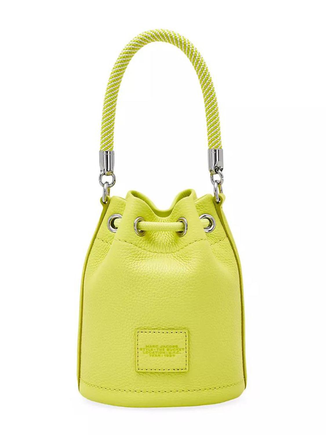 The Leather Mini Bucket Bag