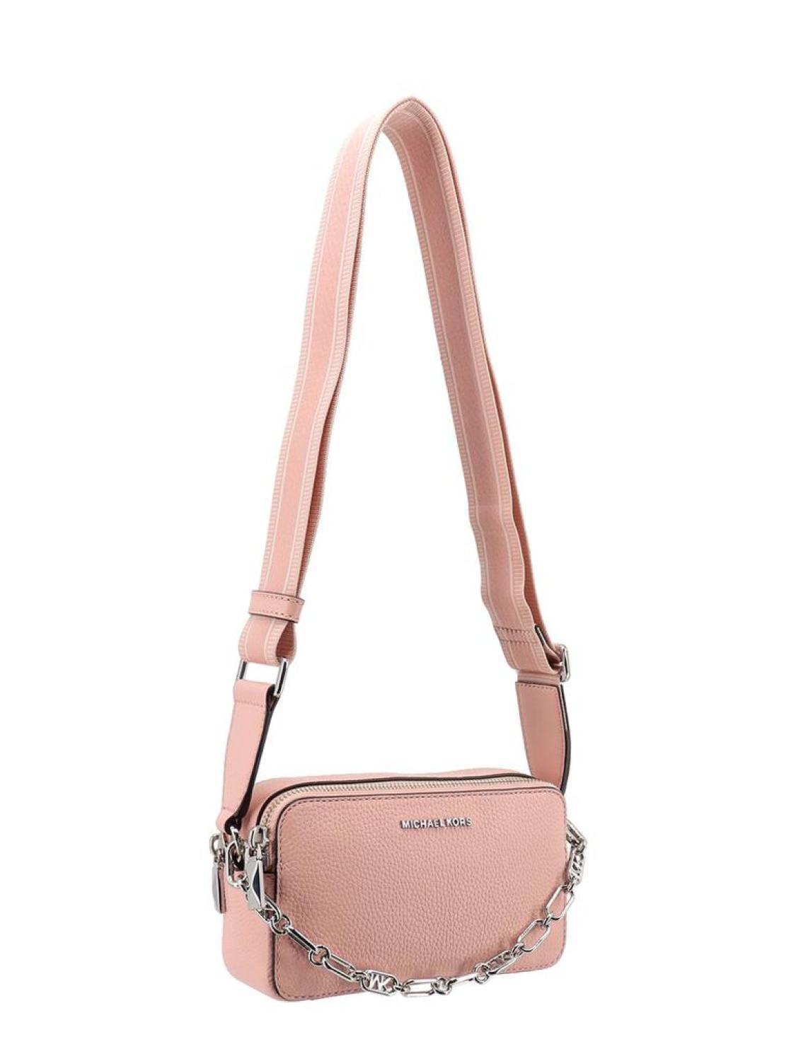 Michael Michael Kors Logo Plaque Zip-Up Crossbody Bag