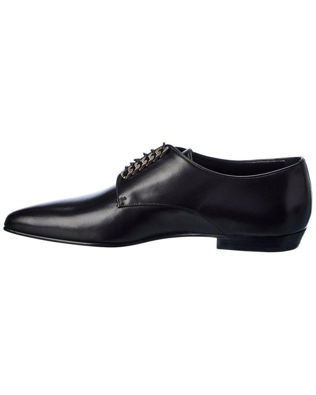 Saint Laurent Duran Leather Loafer