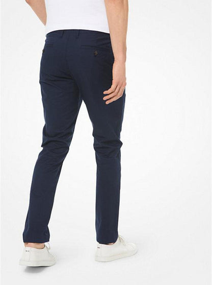 Skinny-Fit Stretch-Cotton Chino Pants