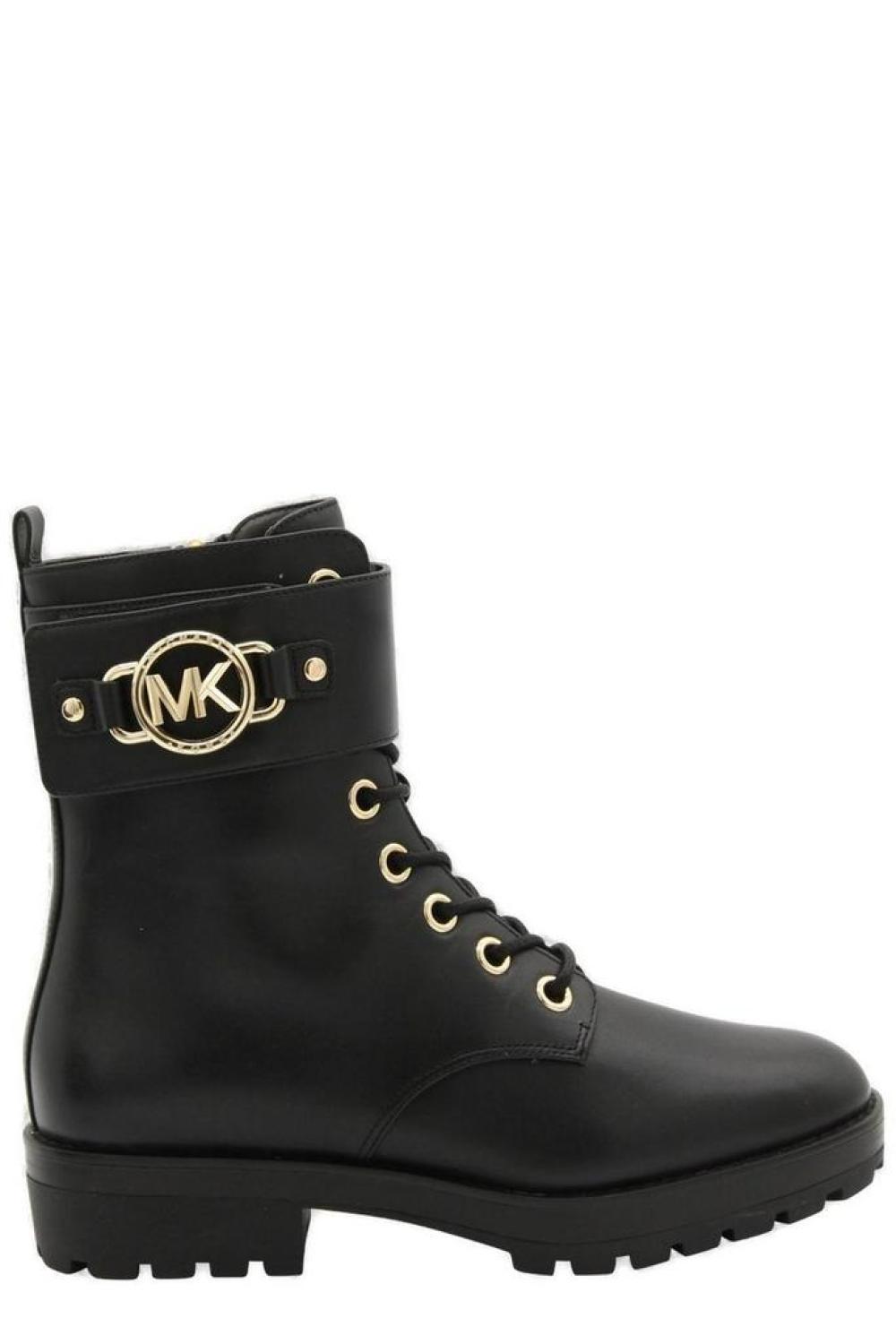 Michael Michael Kors Rory Logo Plaque Boots