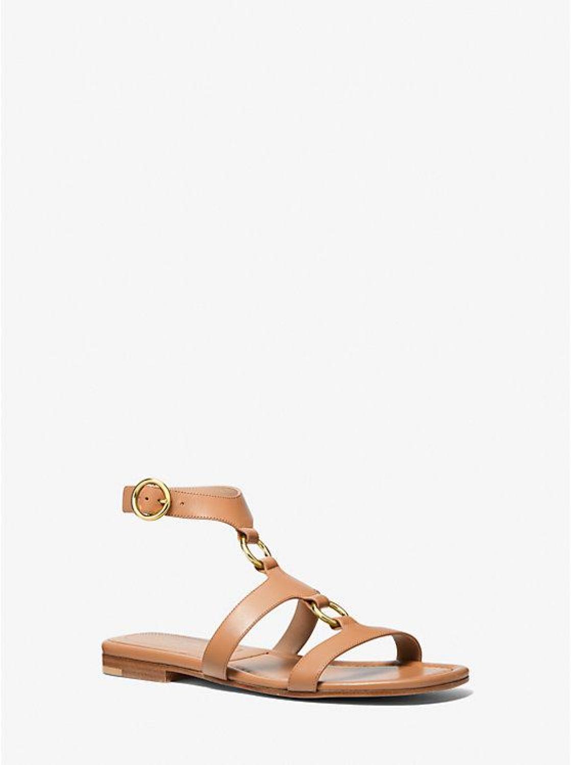 Dusty Ring Leather Sandal