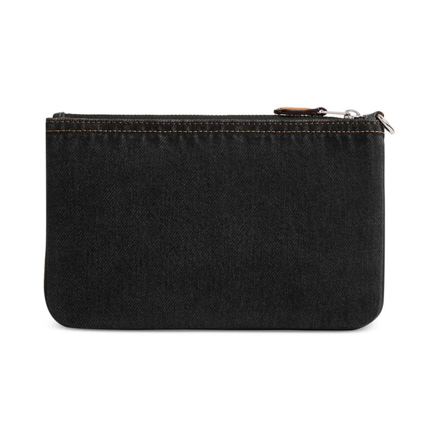 Denim Small Wristlet