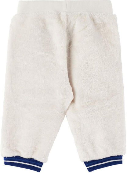 Baby Off-White Fleece Lounge Pants