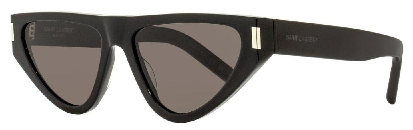 Saint Laurent Women's Cat Eye Sunglasses SL 468 001 Black 55mm