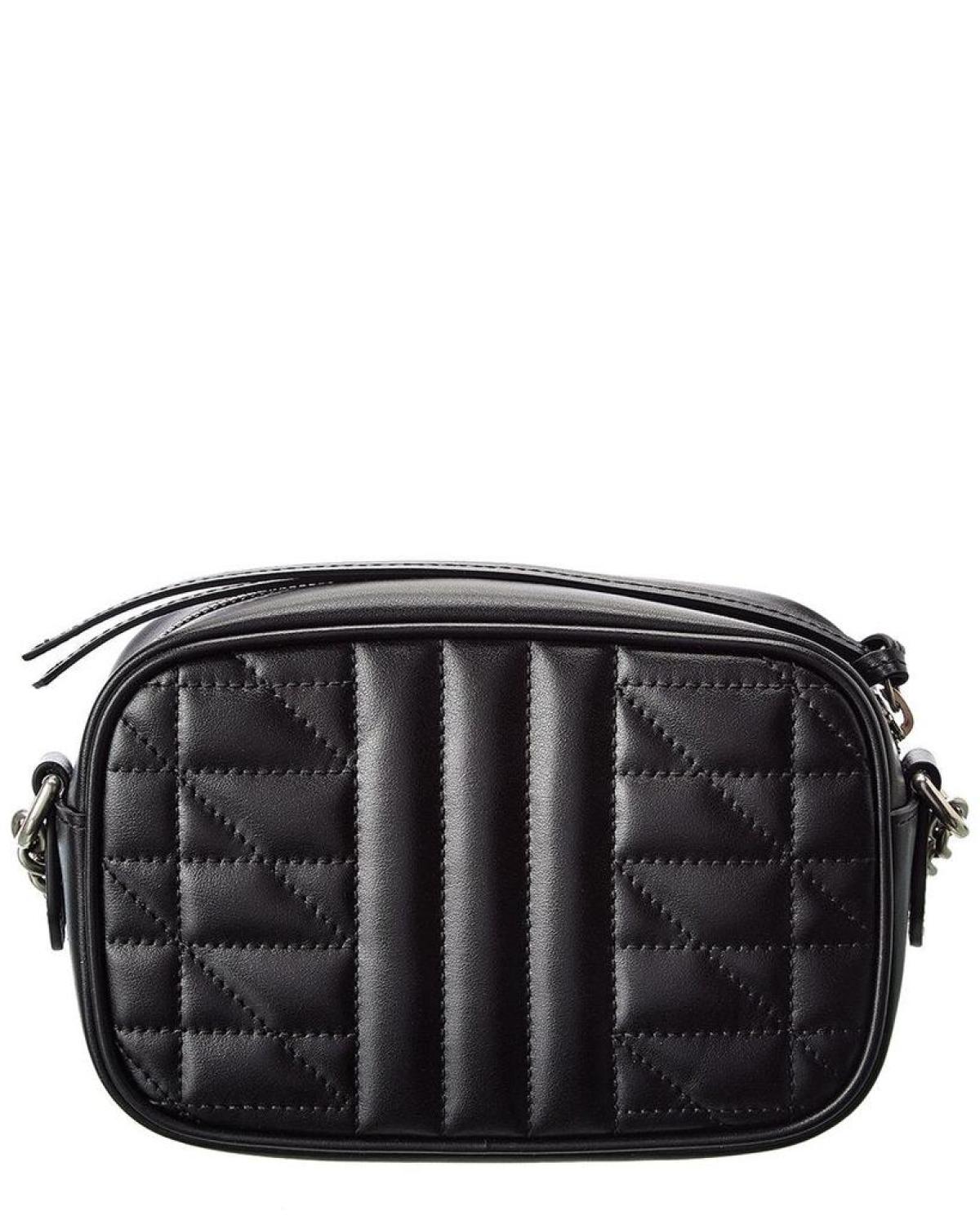 Gucci GG Marmont Mini Matelasse Leather Crossbody, Black