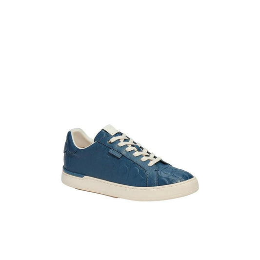 Men's Lowline Signature Leather Low Top Sneakers