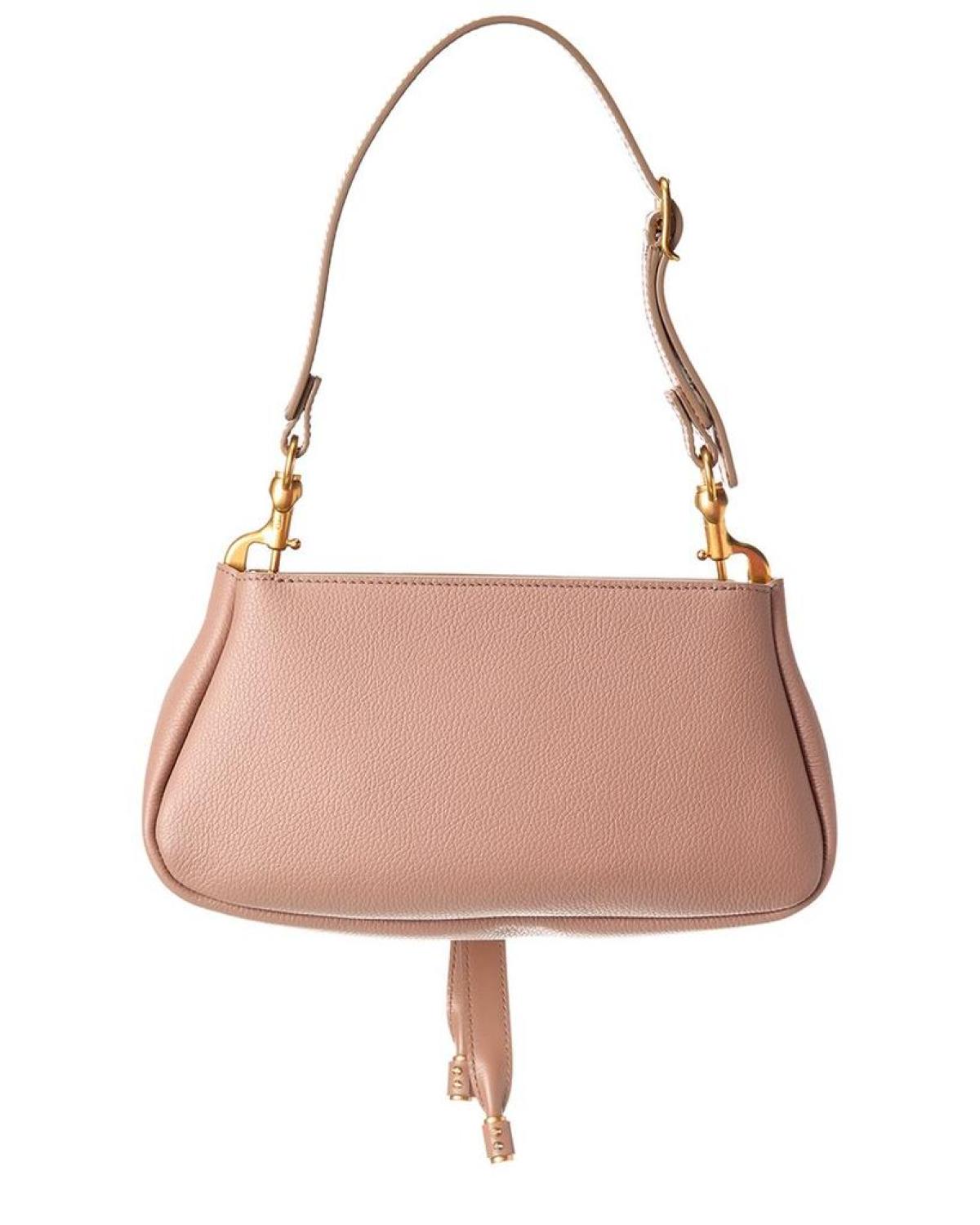 Chloé Marcie Small Leather Hobo Bag