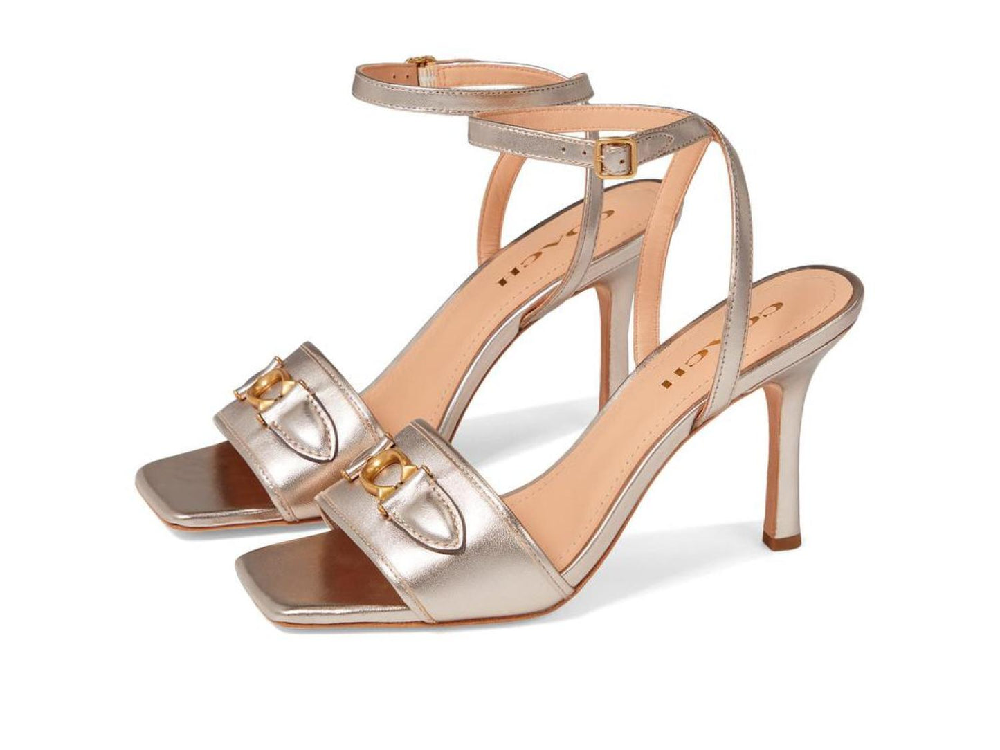 Kyra Metallic Leather Sandal