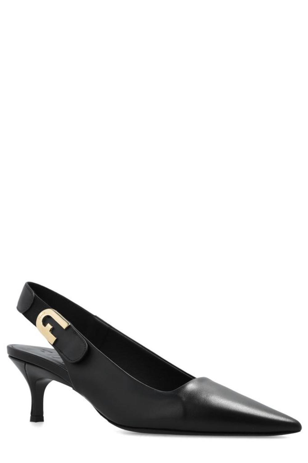 Furla Pointed Toe Slingback Pumps