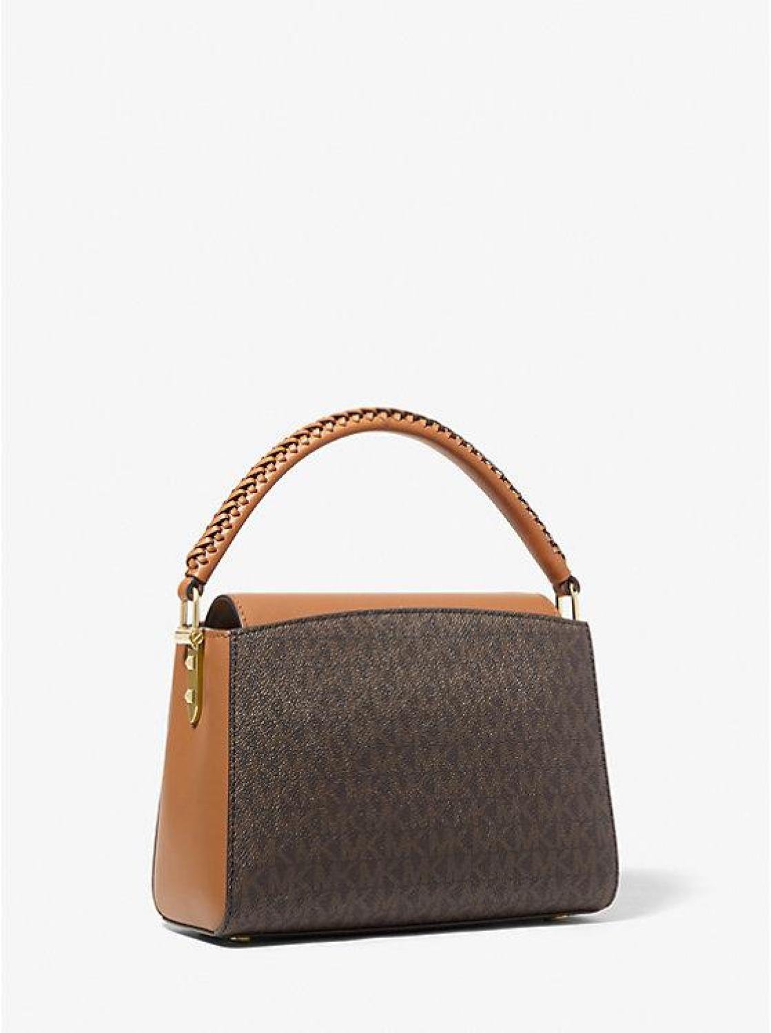 Karlie Small Studded Logo Crossbody Bag