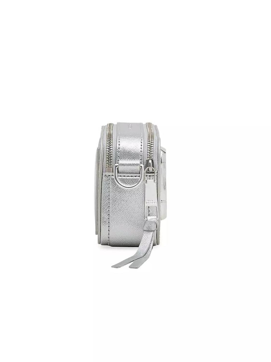 The Snapshot Metallic Leather Shoulder Bag